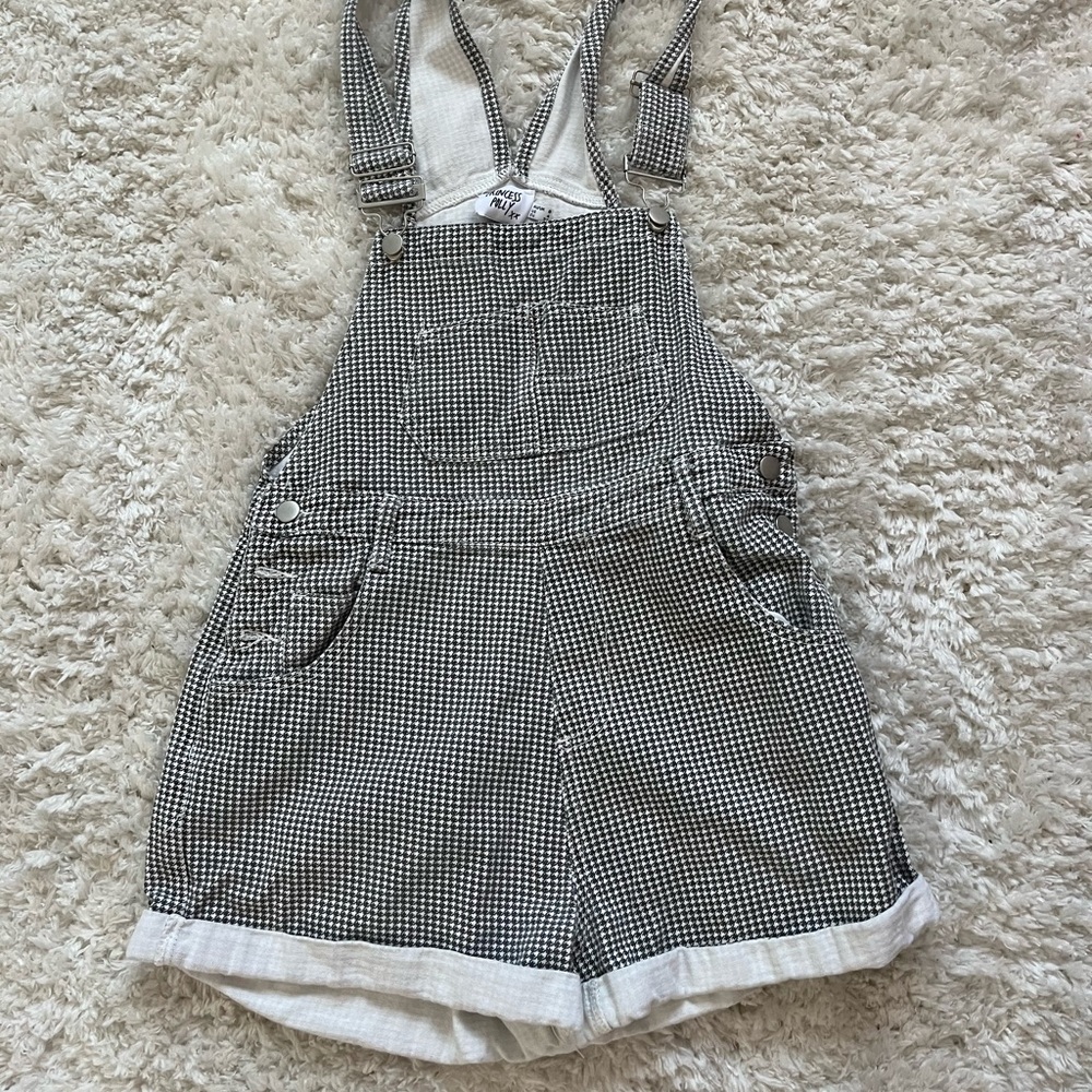 Princess Polly checkered overalls